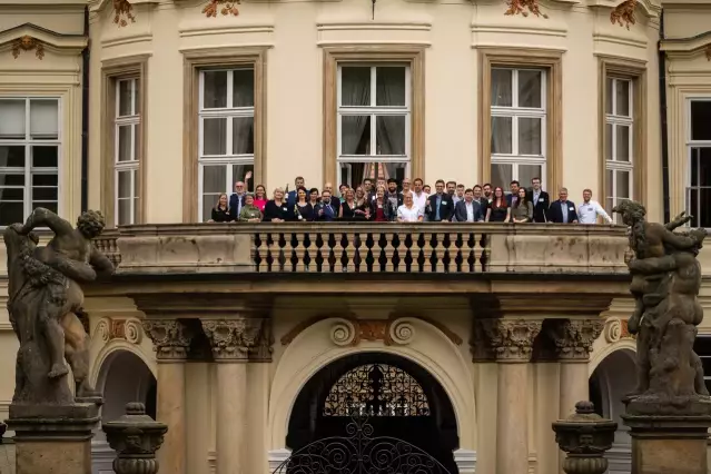 Am 23. Mai präsentierten Weinerzeuger/innen und Importeure deutsche Weine in Prag.