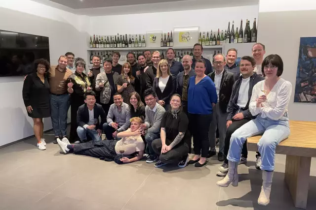 Die Teilnehmer/innen der Sommelier Class 2023 kamen aus Hong Kong, Japan, den USA, Großbritannien, Niederlande, Tschechien, Polen Deutschland und den skandinavischen Ländern.