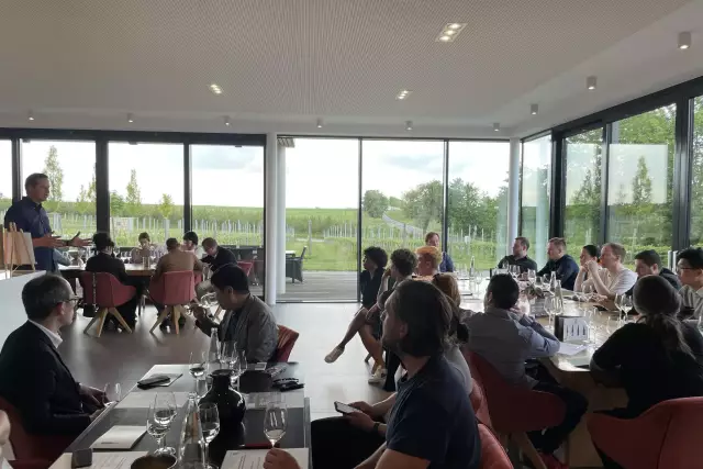 Die Sommelier Class 2023 fand ihren Abschluss im Weingut Thörle.