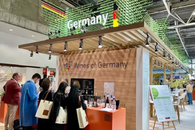 Gemeinschaftsstand auf der Wine Paris 2024